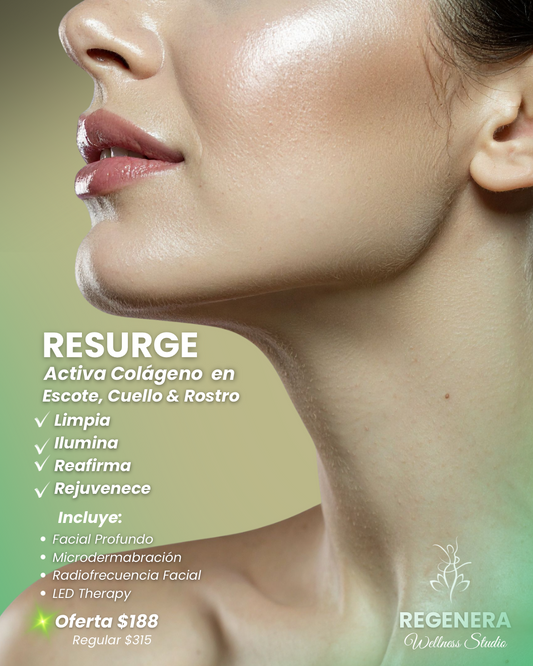 RESURGE Tratamiento más completo limpia, reafirma y regenera tu piel ¡OFERTA!