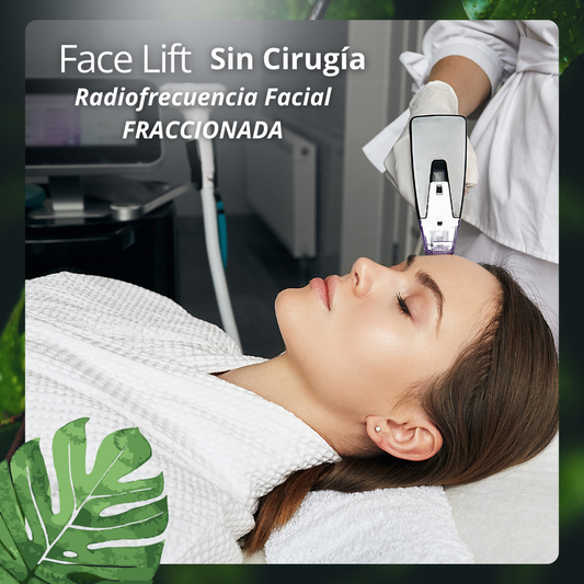 Oferta Radiofrecuencia Fraccionada Full Face, cuello y papada