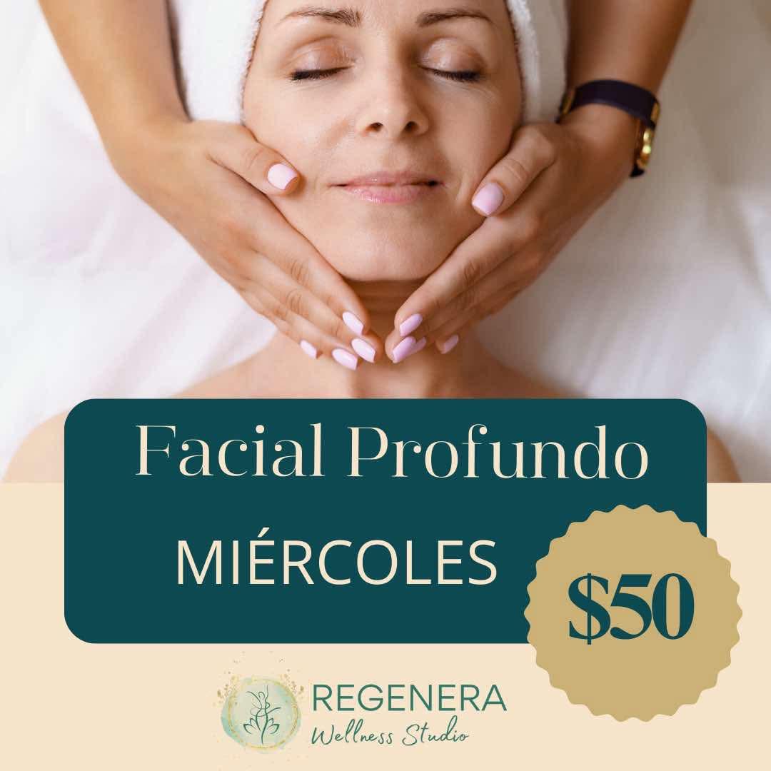 Facial Limpieza Profunda  Oferta Miércoles