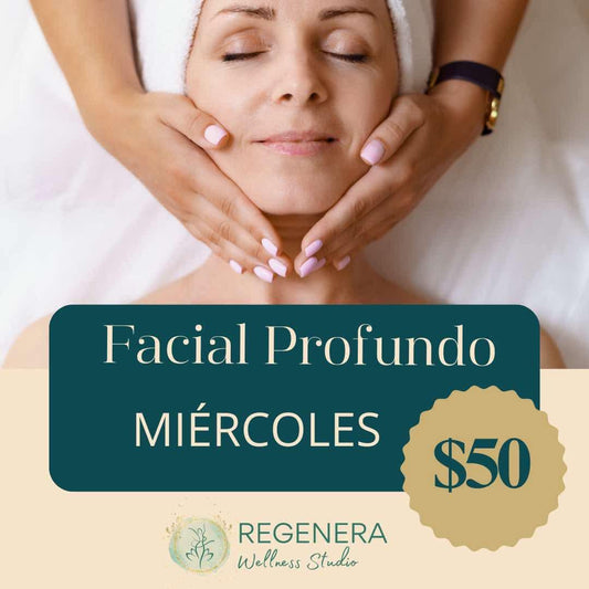 Facial Limpieza Profunda  Oferta Miércoles