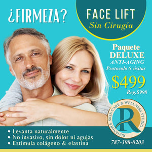 Facelift sin Cirugia - Radiofrecuencia Facial paquete