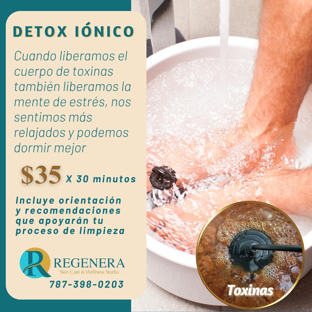 Detox Iónico- 1 sesión
