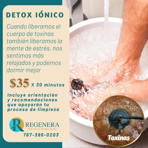 Detox Iónico- 1 sesión