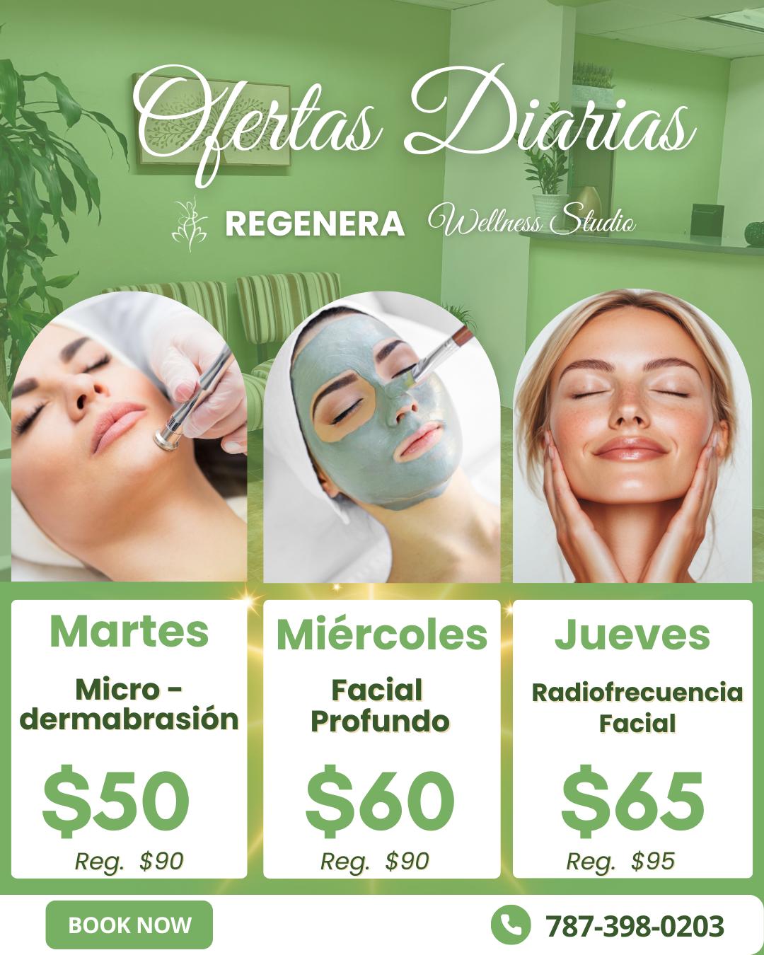 Facial Limpieza Profunda  Oferta Miércoles