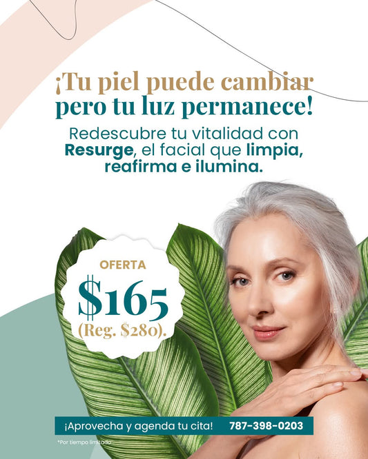 RESURGE limpia, reafirma y regenera OFERTA