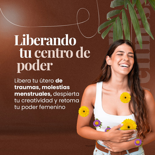 Limpieza Energética del útero/ Libera tu centro de poder