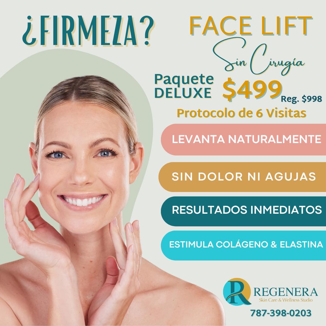 Facelift sin Cirugia- Radiofrecuencia Facial