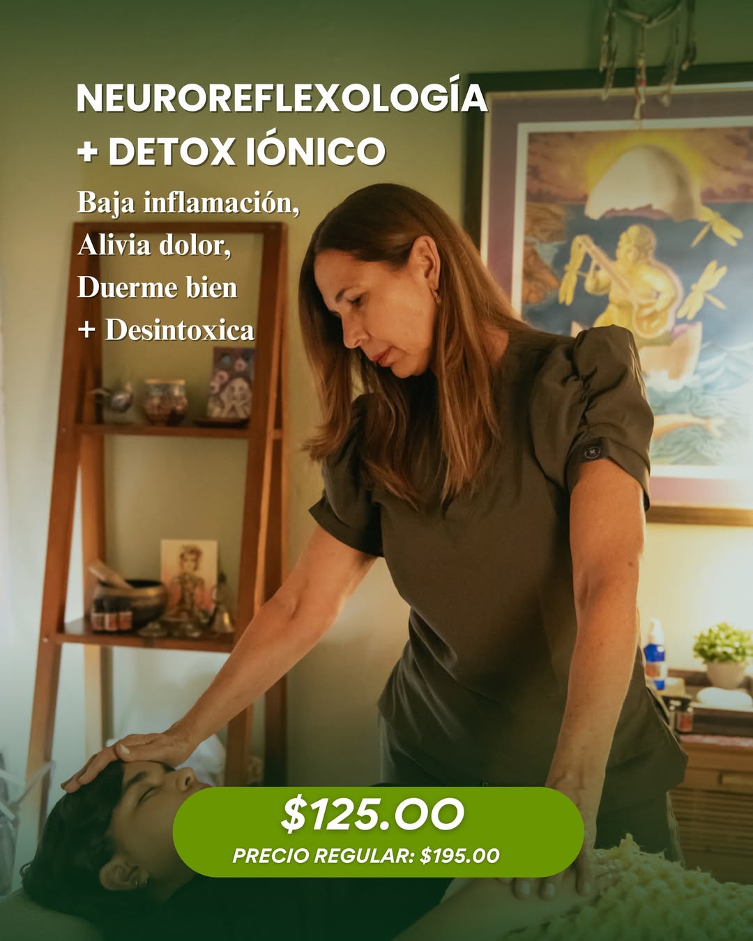 Neuroreflexología + Detox Iónico
